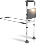 Bed Rail for Elderly Adults with LED Light