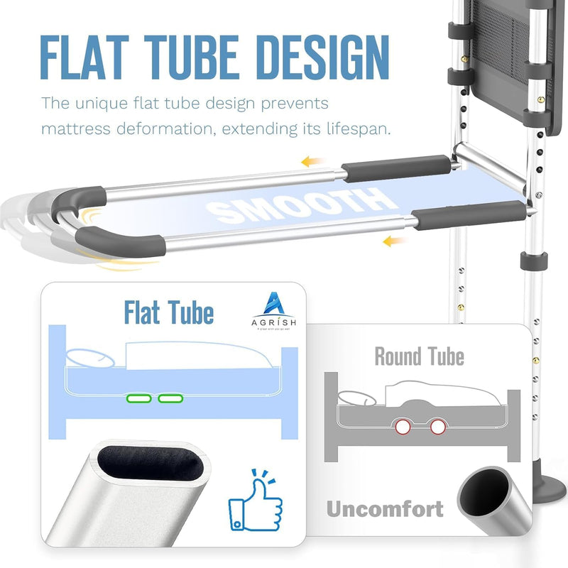 Bed Rail for Elderly Adults with LED Light