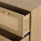 Bedroom Chest of 3 Drawers Wooden Closet Dressers