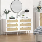 Bedroom Chest of 3 Drawers Wooden Closet Dressers