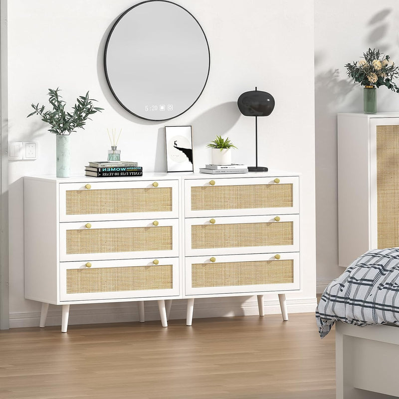Bedroom Chest of 3 Drawers Wooden Closet Dressers