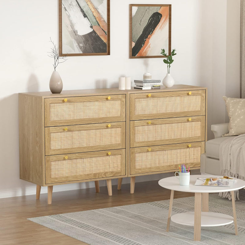 Bedroom Chest of 3 Drawers Wooden Closet Dressers