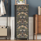 Bedroom Chest of Drawers with 5 Fabric Strawberry