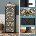 Bedroom Chest of Drawers with 5 Fabric Strawberry
