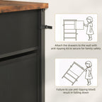 Bedroom Dresser Chests of Drawers with 10 Fabric