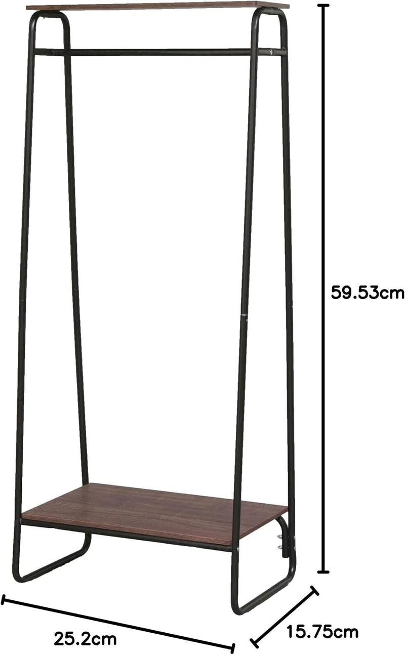 Bedroom Storage Large Metal Clothes Rack Wardrobe