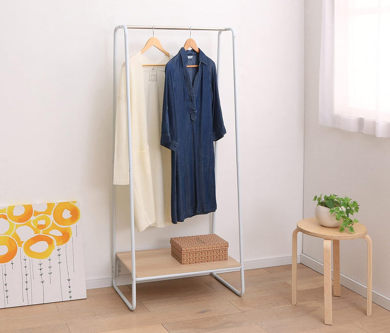 Bedroom Storage Large Metal Clothes Rack Wardrobe