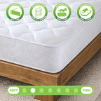 Beds Sprung Mattress with Memory Foam Layer. 18CM