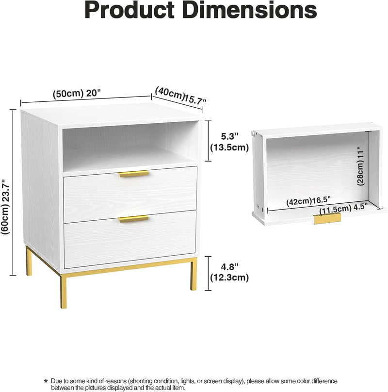 Bedside Cabinets Wooden Bed Side Table for Bedroom