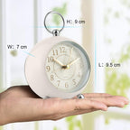 Bedside Clocks Battery Operated Non Ticking Desk Clock