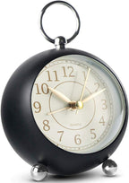 Bedside Clocks Battery Operated Non Ticking Desk Clock