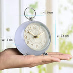 Bedside Clocks Battery Operated Non Ticking Desk Clock