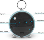 Bedside Clocks Battery Operated Non Ticking Desk Clock