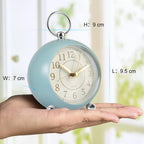 Bedside Clocks Battery Operated Non Ticking Desk Clock