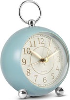 Bedside Clocks Battery Operated Non Ticking Desk Clock