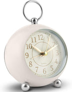 Bedside Clocks Battery Operated Non Ticking Desk Clock