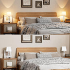 Bedside Table Lamp Crystal Touch Lamps for Bedroom