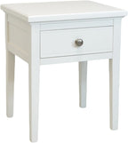 Bedside Table Real Wood Slim Cabinet Living Room