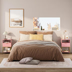 Bedside Table Small Cabinet with Drawer and Storage
