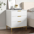 Bedside Table with 3 Drawers Nigntstand for Bedroom