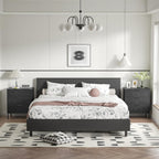 Bedside Table with 3 Drawers Nigntstand for Bedroom