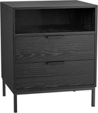 Bedside Table with 3 Drawers Nigntstand for Bedroom