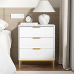 Bedside Table with 3 Drawers Nigntstand for Bedroom