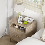Bedside Table with 3 Drawers Nigntstand for Bedroom