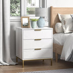 Bedside Table with 3 Drawers Nigntstand for Bedroom