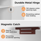 Bedside Table with Charging Station 2 Ac Outlets