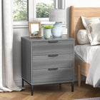 Grey 3 Drawers