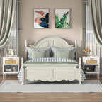 Bedside Tables Rattan Bed Side Table for Bedroom (Set of 2)