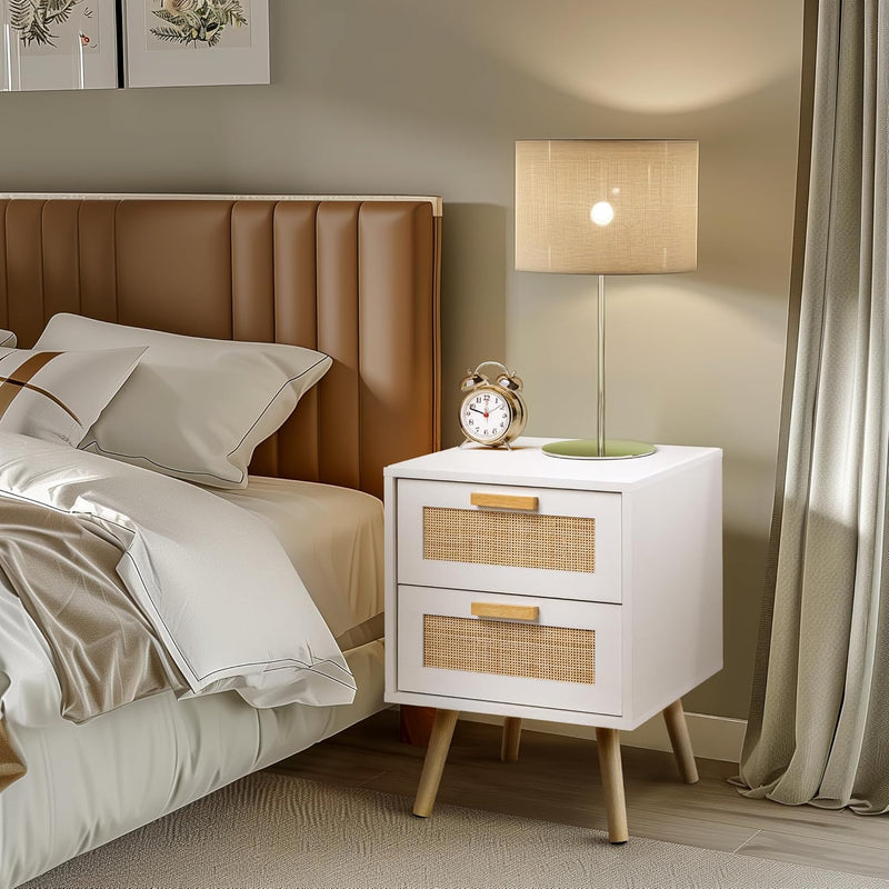 Bedside Tables Side Table with 2 Hand Made (Set of 2)