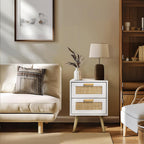 Bedside Tables Side Table with 2 Hand Made (Set of 2)