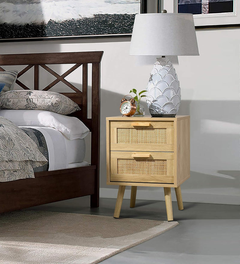 Bedside Tables Side Table with 2 Hand Made (Set of 2)