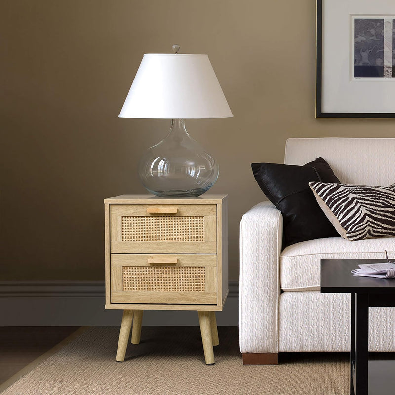 Bedside Tables Side Table with 2 Hand Made (Set of 2)