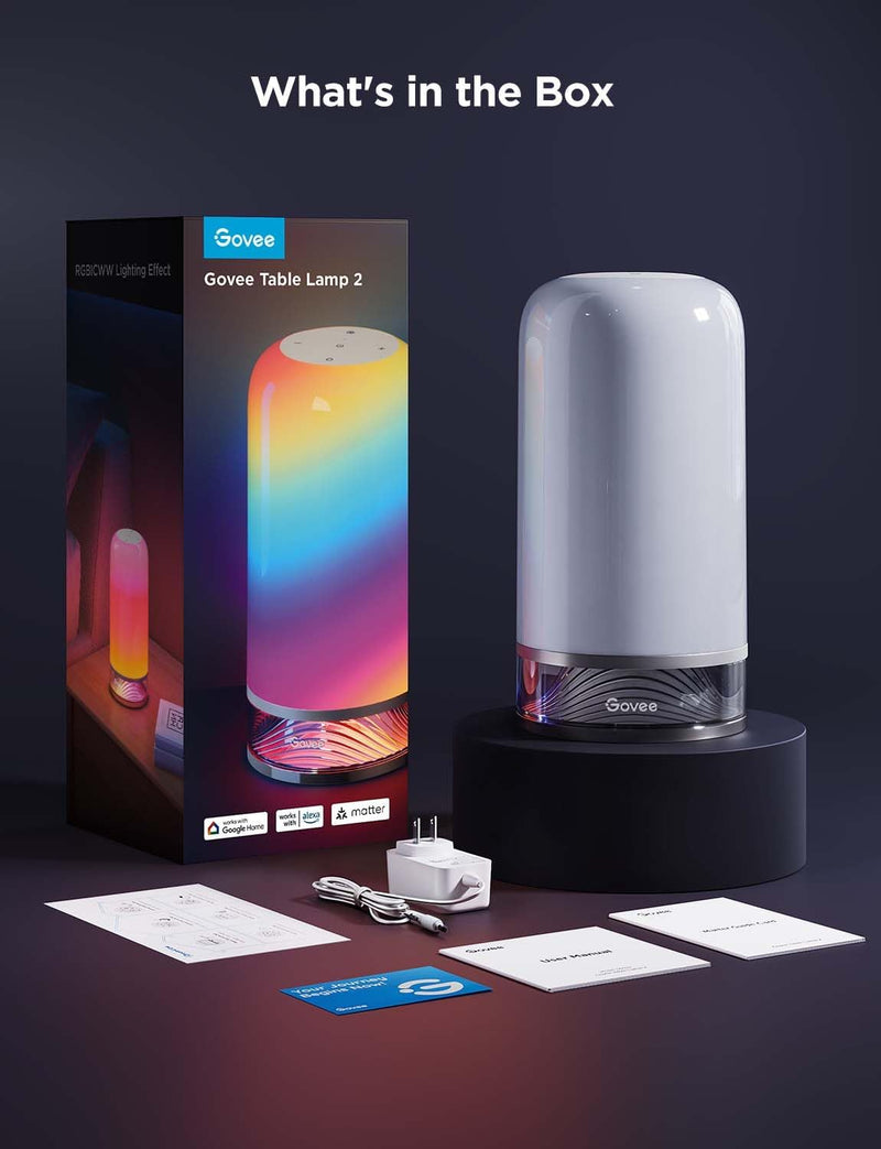 Bedside Touch Table Lamp Rgbicww Matter Alexa