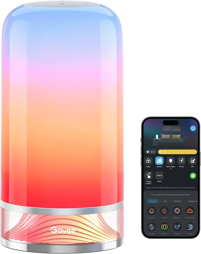 Bedside Touch Table Lamp Rgbicww Matter Alexa