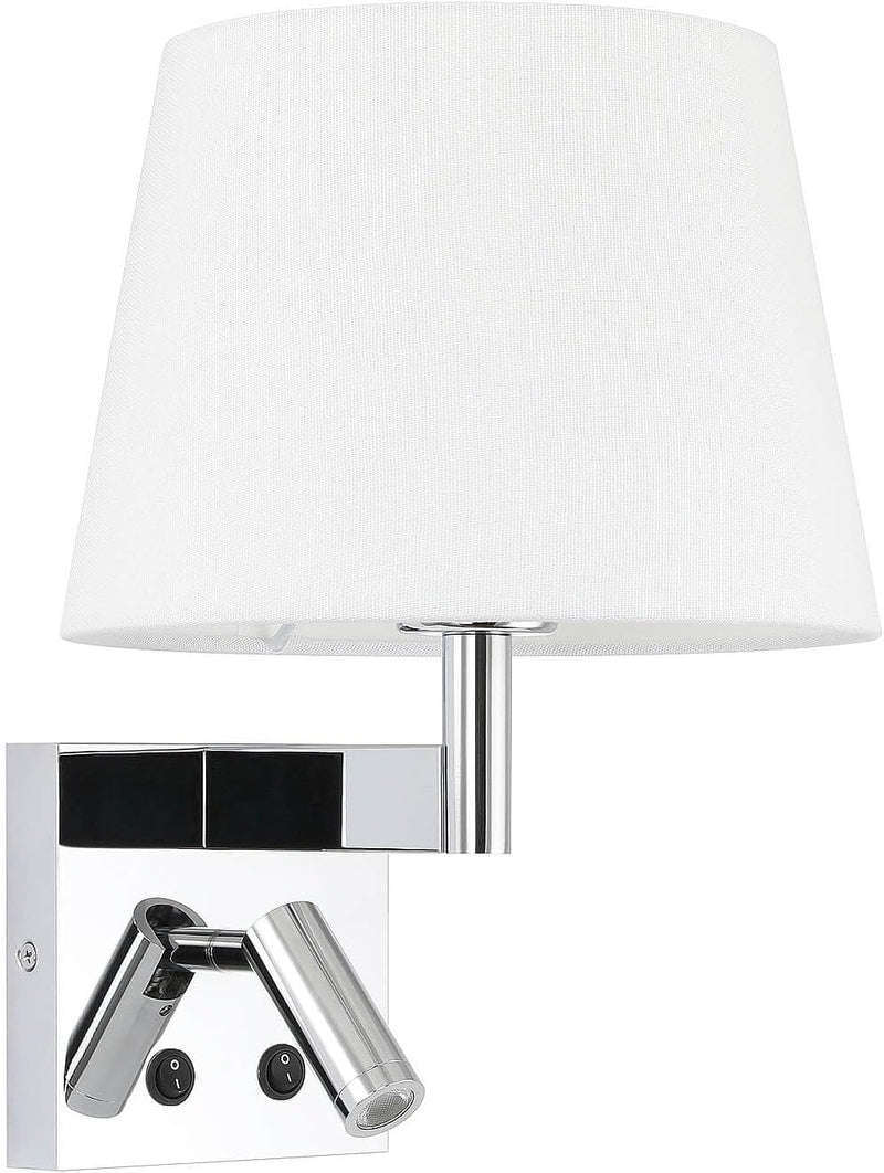 Bedside Wall Light with USB on Off Switch