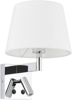 Bedside Wall Light with USB on Off Switch
