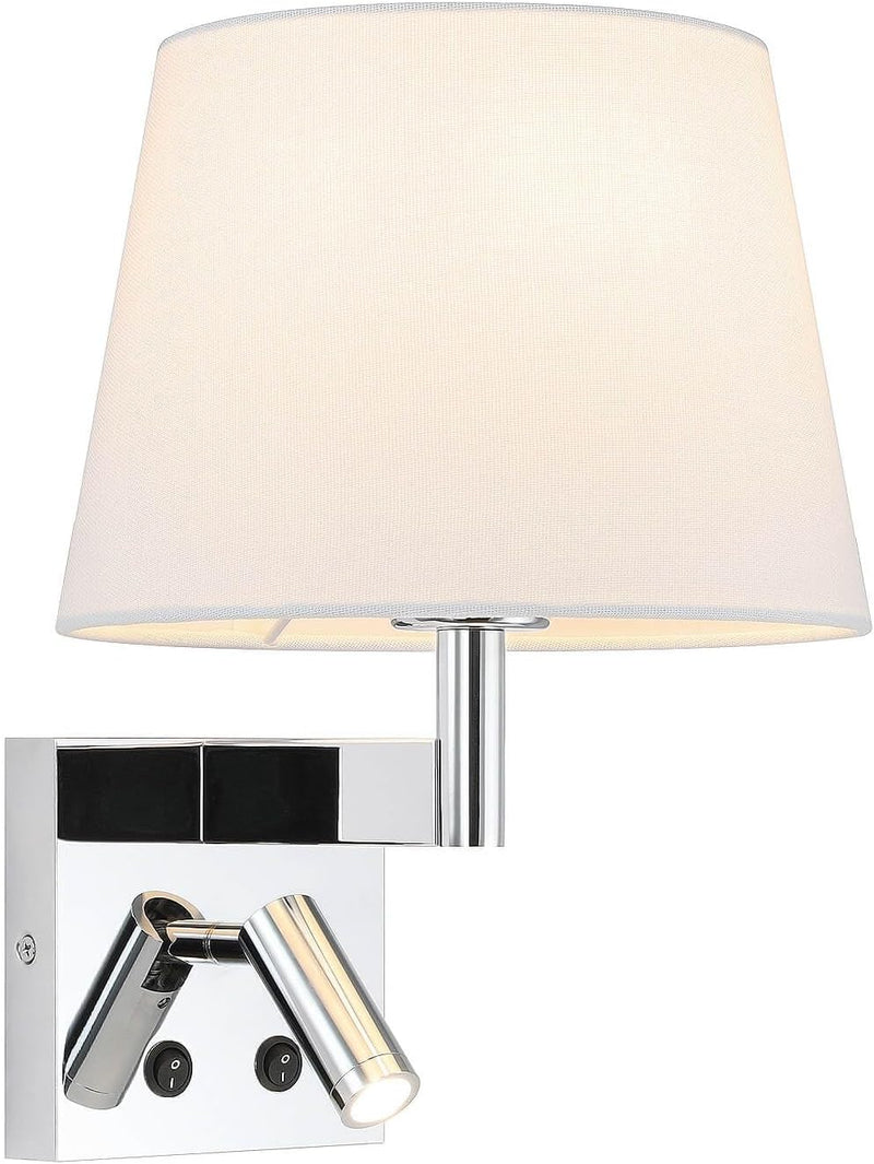 Bedside Wall Light with USB on Off Switch