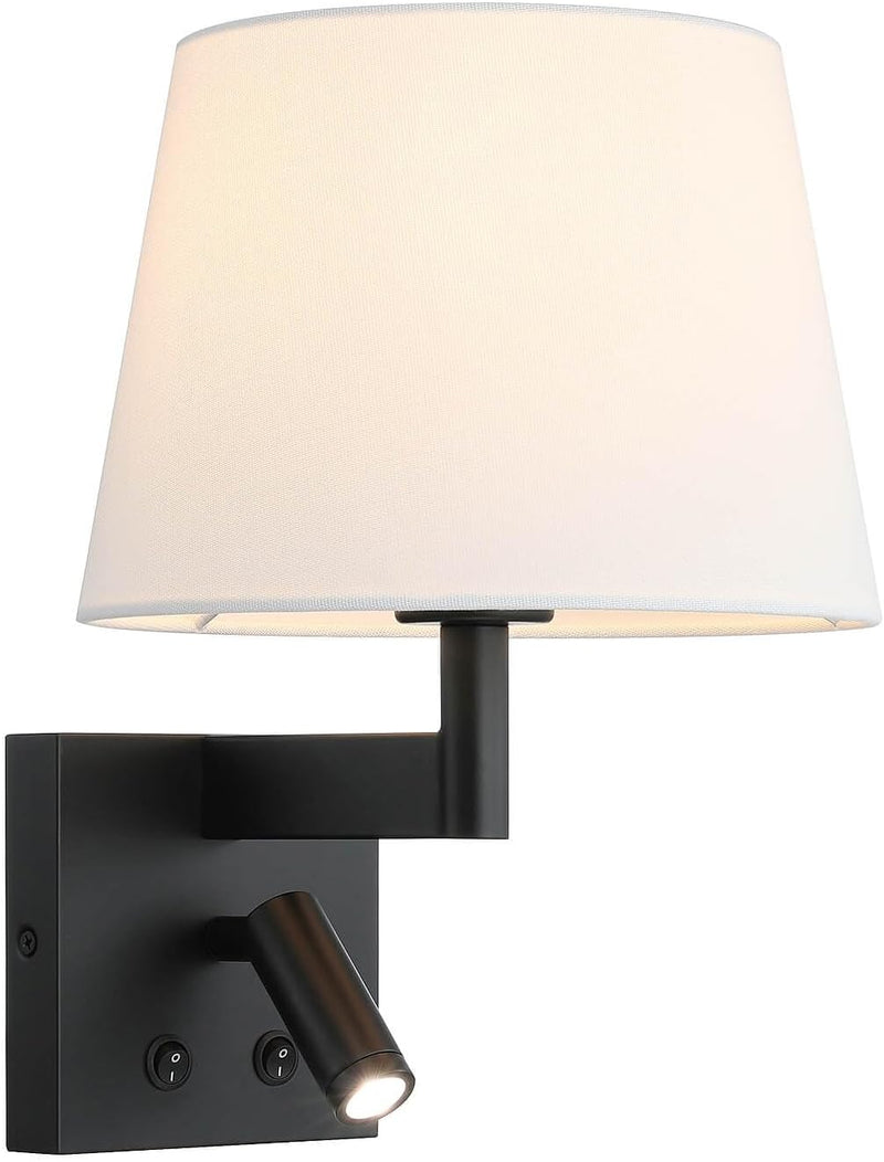 Bedside Wall Light with USB on Off Switch