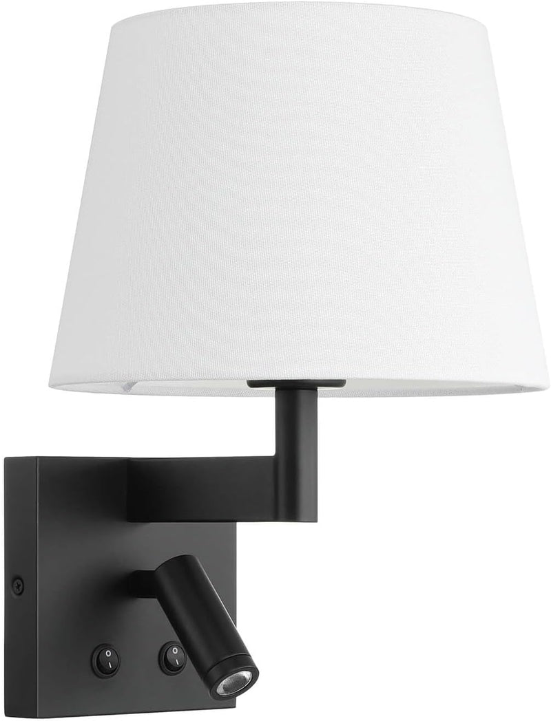 Bedside Wall Light with USB on Off Switch