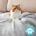 Bedsure Sherpa Fleece Throw Blanket Fluffy Microfiber Solid