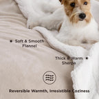 Bedsure Sherpa Fleece Throw Blanket Fluffy Microfiber Solid