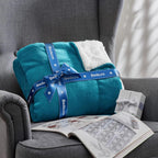 Bedsure Sherpa Fleece Throw Blanket Fluffy Microfiber Solid