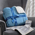Bedsure Sherpa Fleece Throw Blanket Fluffy Microfiber Solid