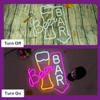Beer Neon Light Sign for Wall Decor LED