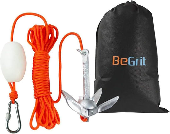 Begrit Kayak Anchor 1.5 Lb Small Boat Kit