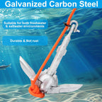 Begrit Kayak Anchor 1.5 Lb Small Boat Kit